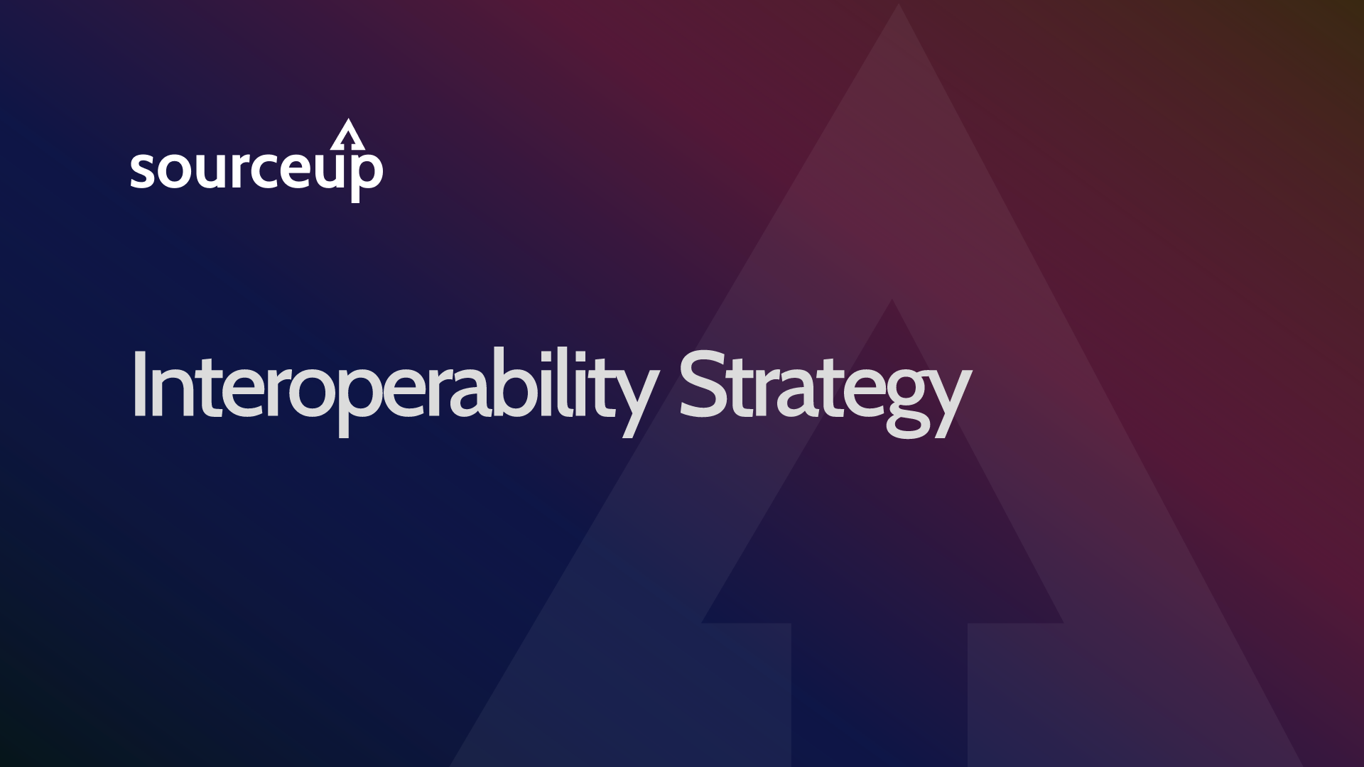 Interoperability Strategy | Source Up